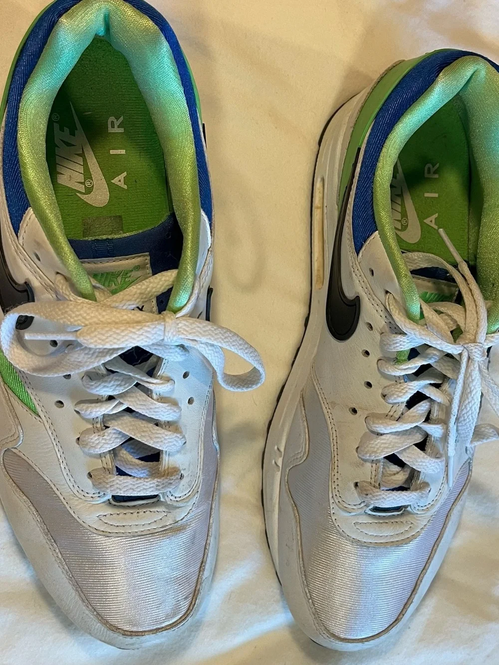 Nike Air Max 1 DNA | 9.5 | Huarache Green Royal AR3863-100